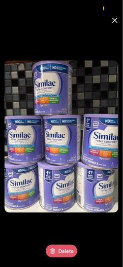 Similac Total Comfort Infant Formula – 7 Cans