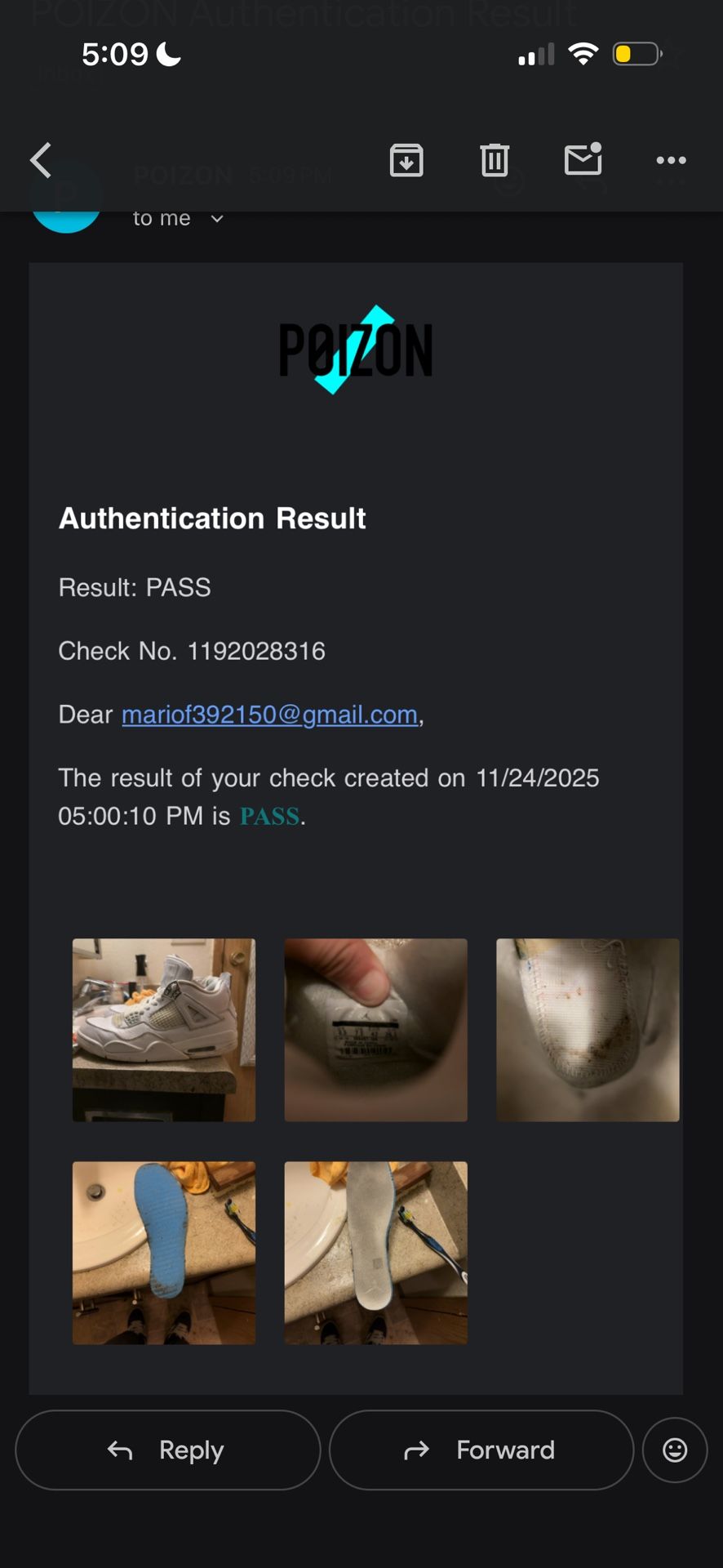 Jordan 4 Pure Money Authenticated 8.5