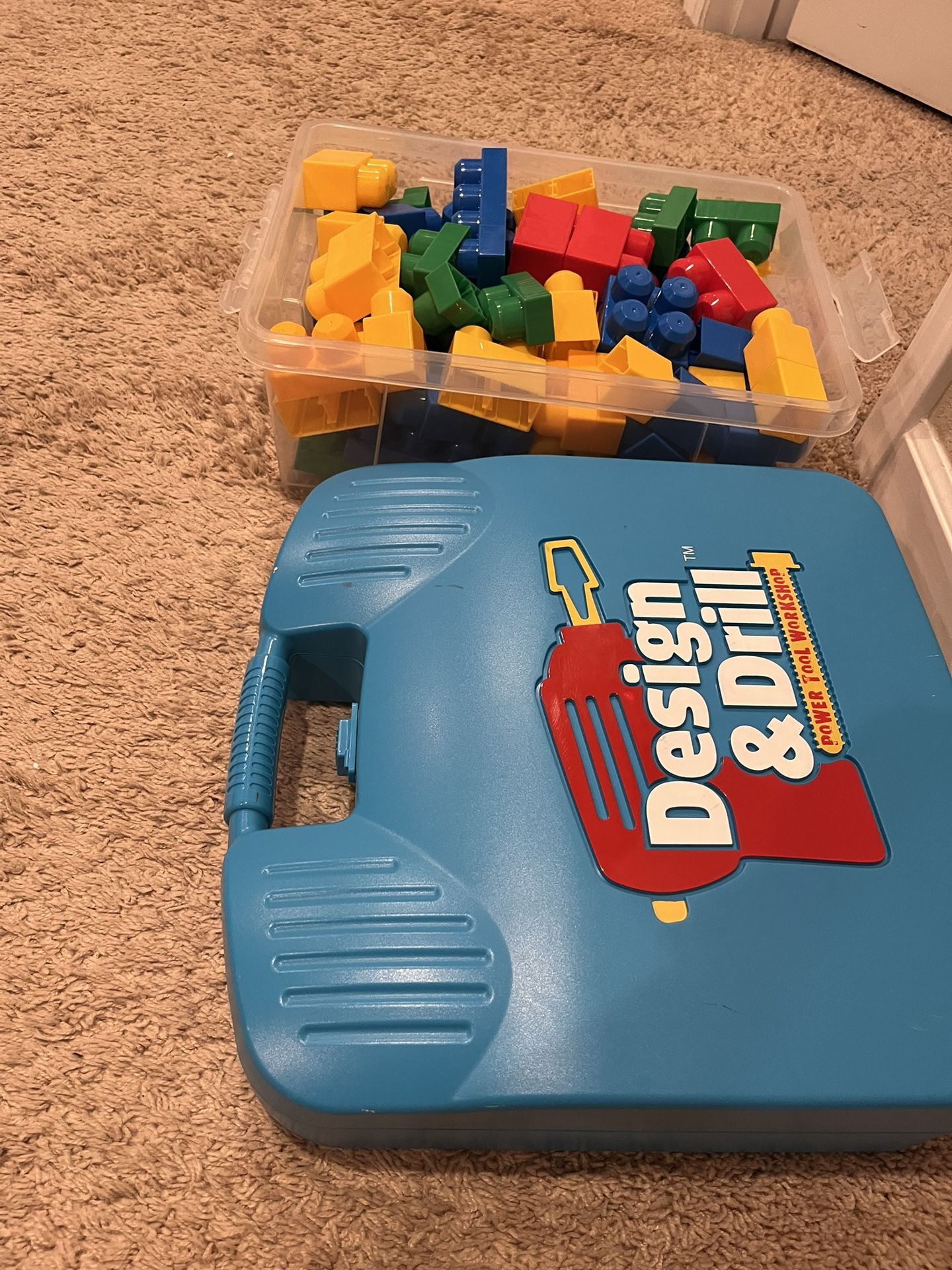 Blocks And design & Drill Set $15 For Both