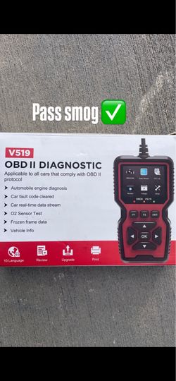Check engine scanner smog