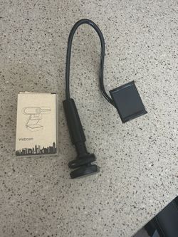 Web Cam and Phone Holder for Zoom