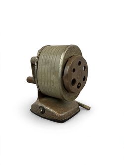 Vintage Berol Pencil Sharpener - Suction Cup Base, Mounts Anywhere, No Screws