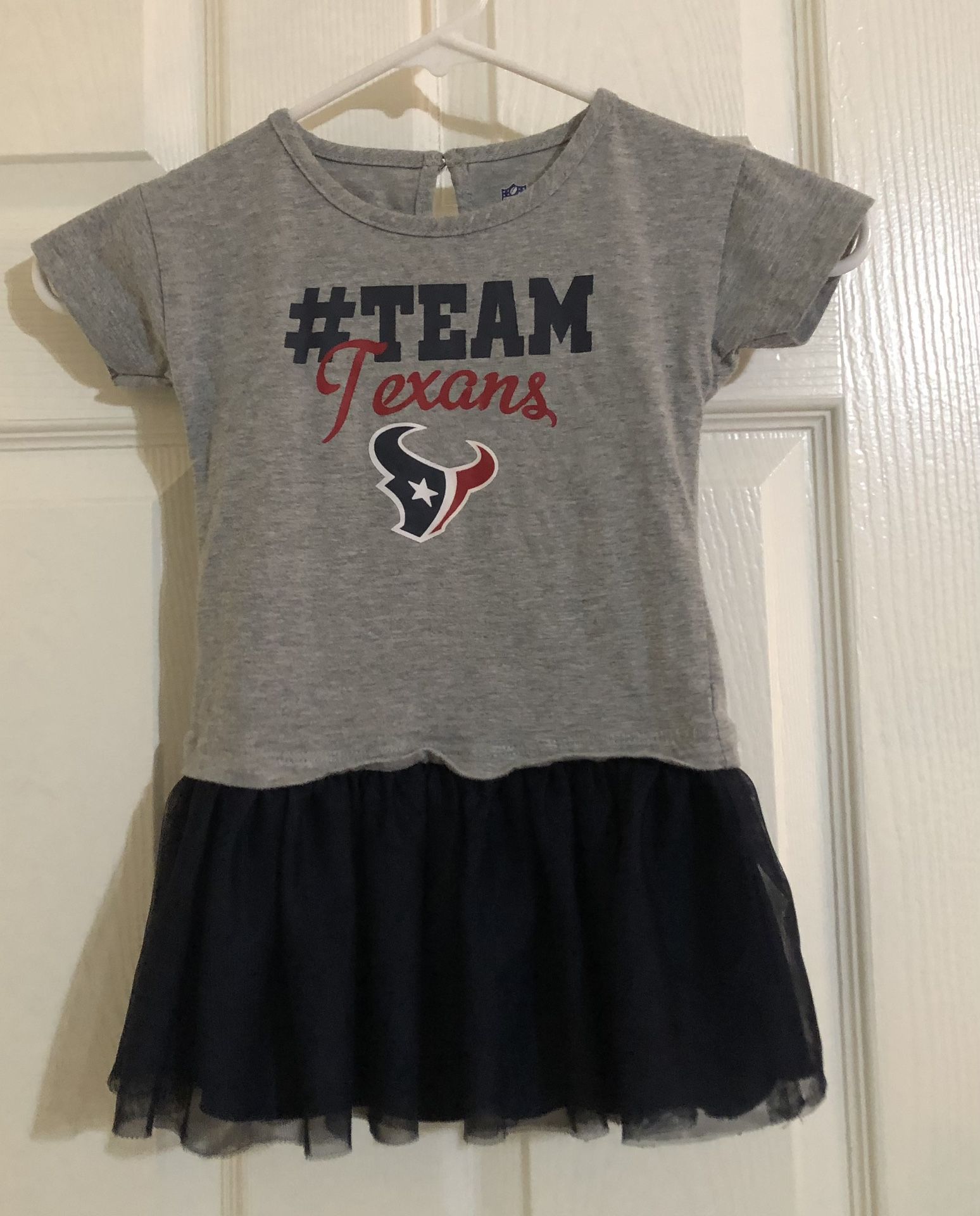 Texans NFL Brand Toddler Girl Size 4 T-Skirt