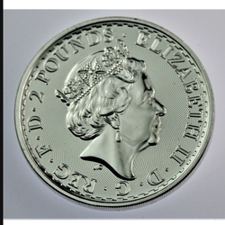 1 oz silver Britannia BU (2021-lot of 20)