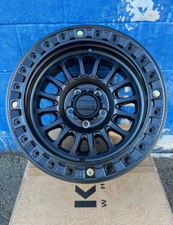 KMC  KM239 Impact BL Wheels“true Beadlock”17x9 5x127 Jeep Wrangler JK/JL  and Jeep Gladiator