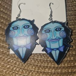 Jigsaw Earrings