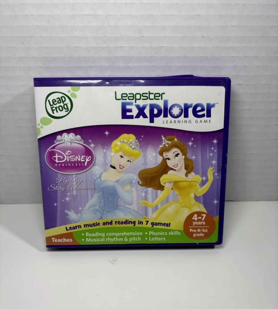 Disney Princess Pop-Up Story Adventures (Leapster Explorer, 2011) tested