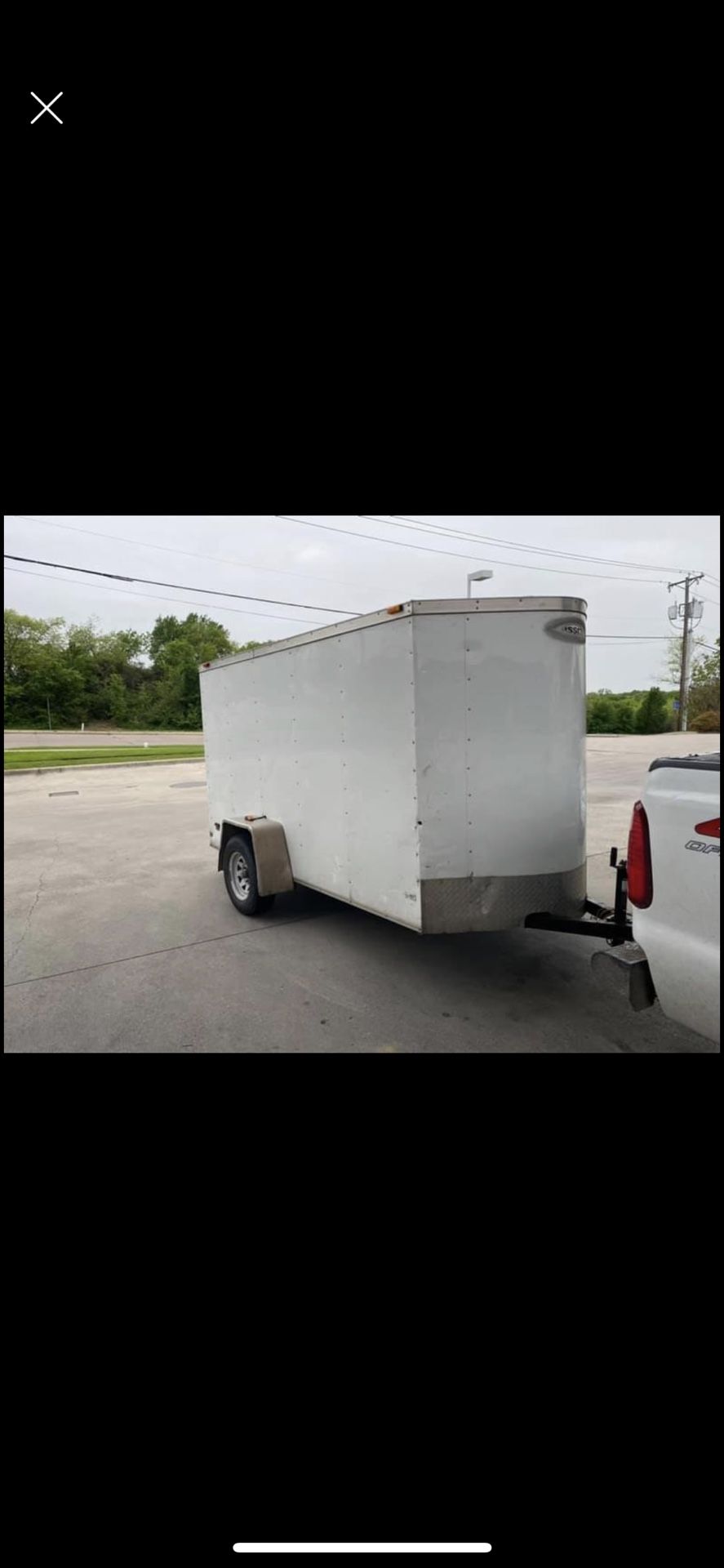 Enclosed trailer 6x10