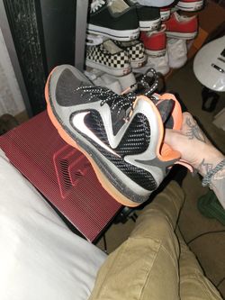 Nike Lebron 9 Mango Sz 9.5