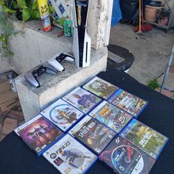 $700! Combo deal or Trade for Galaxy fold 7 6  Iphone 16 max pro or 17 or MacBook m4 m3 for all PS5 Slim 1TB Combo Deal $700! Cash trade value $1000