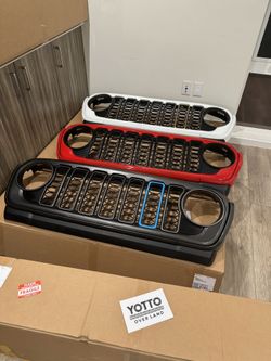 Jeep Wrangler and Gladiator 2024 Grilles