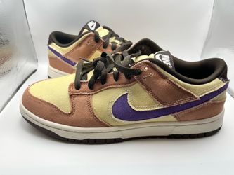 Nike Dunk Low SE Retro Denim Dusted Clay Men’s 11 Brown Purple