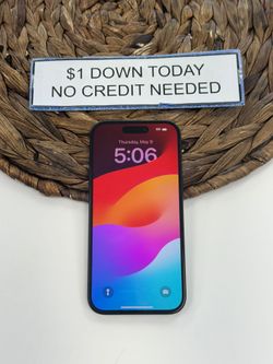 📱 iPhone 15 – Premium Features, Best Price Starting at $449! 🌟$1 DOWN AVAILABLE
