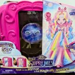 Brand new Magic Mixies Magic Mirror 10.5" Supreme Doll, Luna the Butterfly Pixie, 50+ Lights & Sound