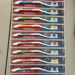 10 pack Medium Bristle Toothbrushes