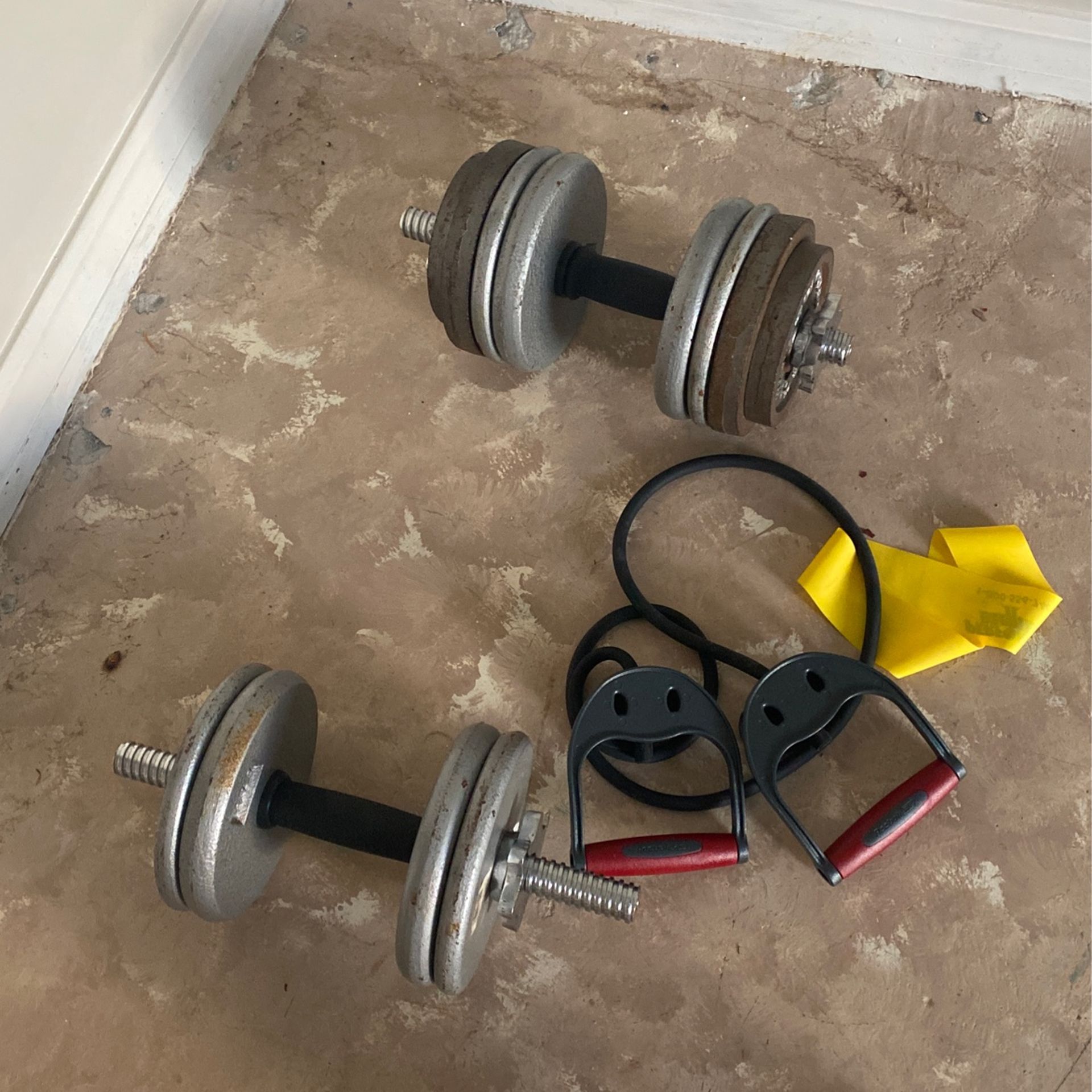 Dumbbells And Bands