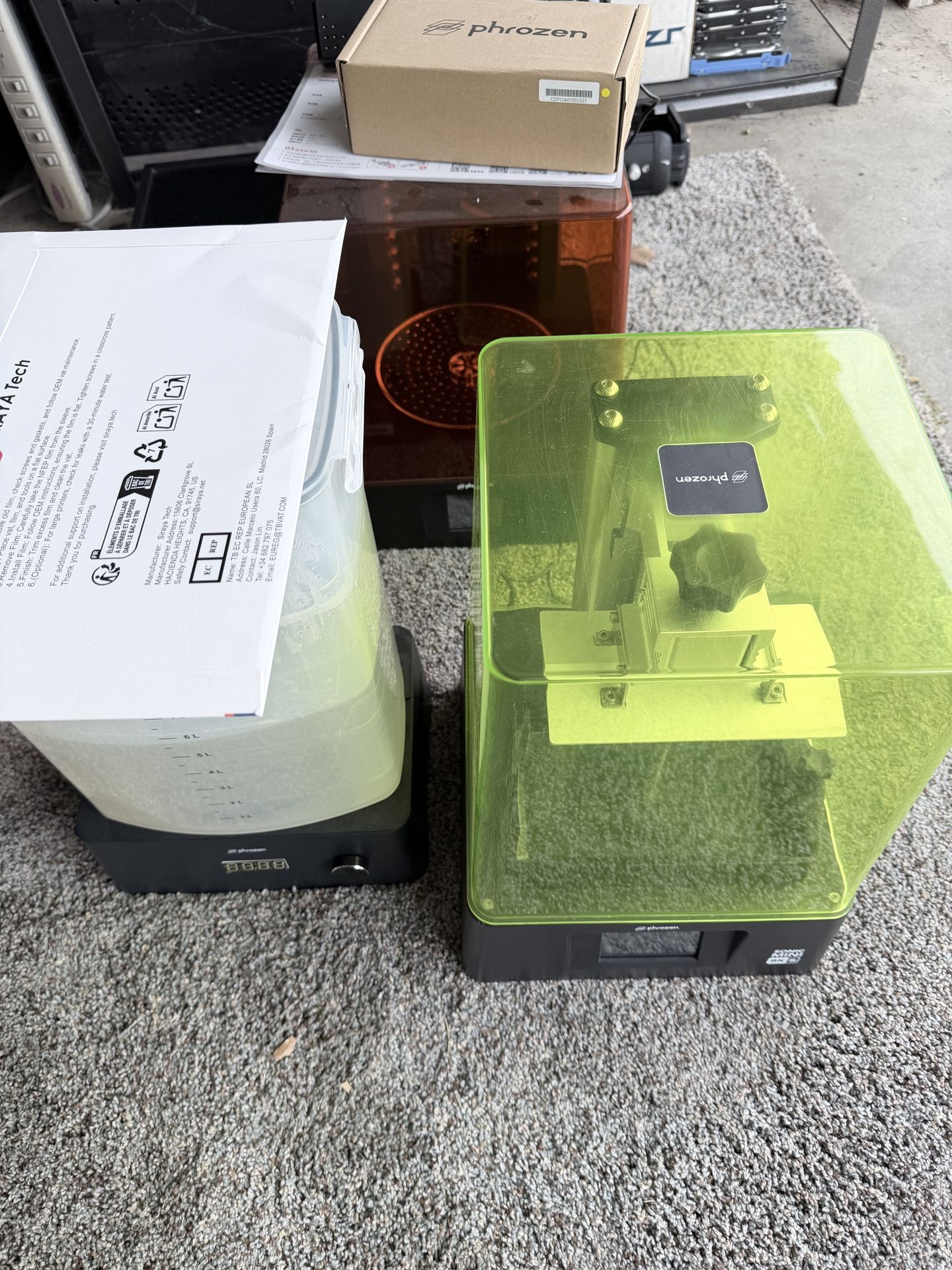 Mini 8k Resin 3D Printer System