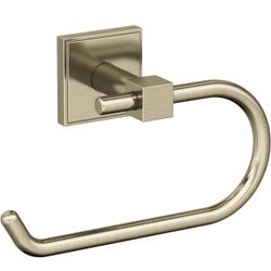 Amerock BH36071BBZ | Golden Champagne Single Post Toilet Paper Holder | 6-5/16 in. Length Toilet Tissue Holder | Appoint | Bath Tissue Holder | Bathro