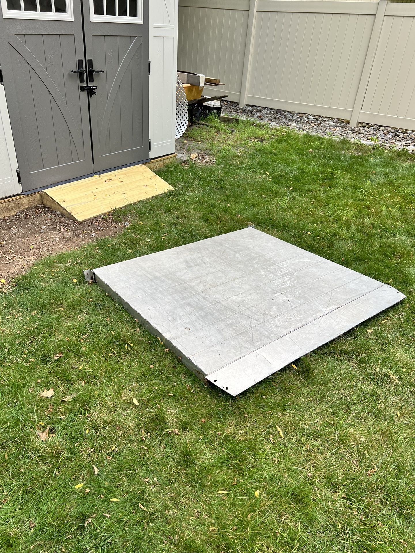 Aluminum Ramp For Shed