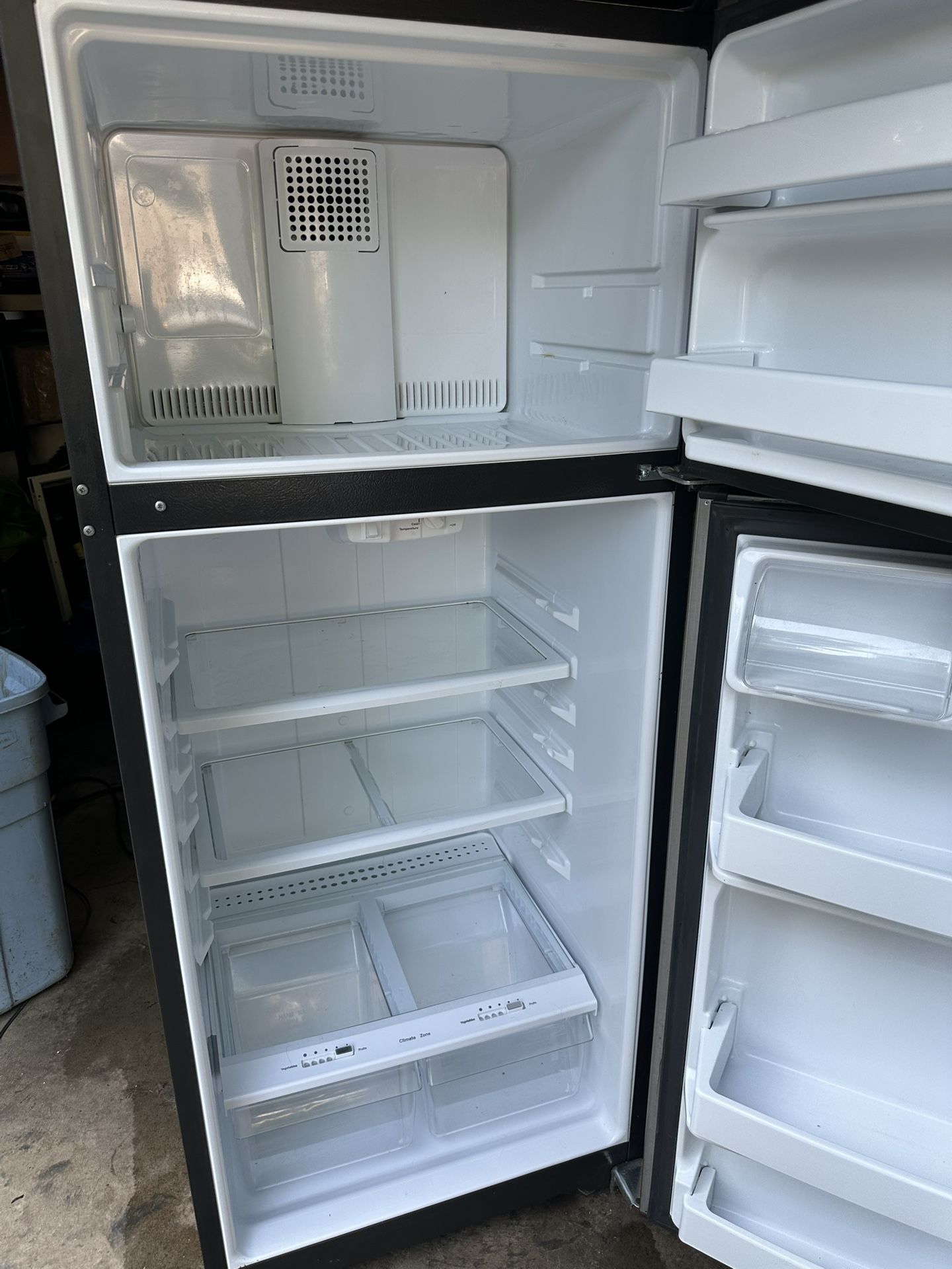 GE fridge stainless