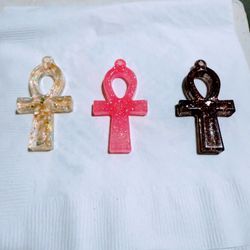 Handmade Resin Ankhs 