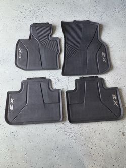 BMW  X3 RUBBER MATS
