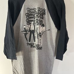 Vintage 1980 Cheap Trick “Summer Jam” concert raglan baseball tee