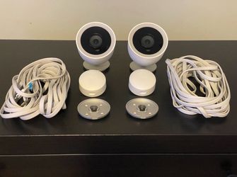 (2) Google Nest Camera IQ outdoor security