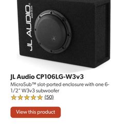 JL Powered Subwoofer 500watt