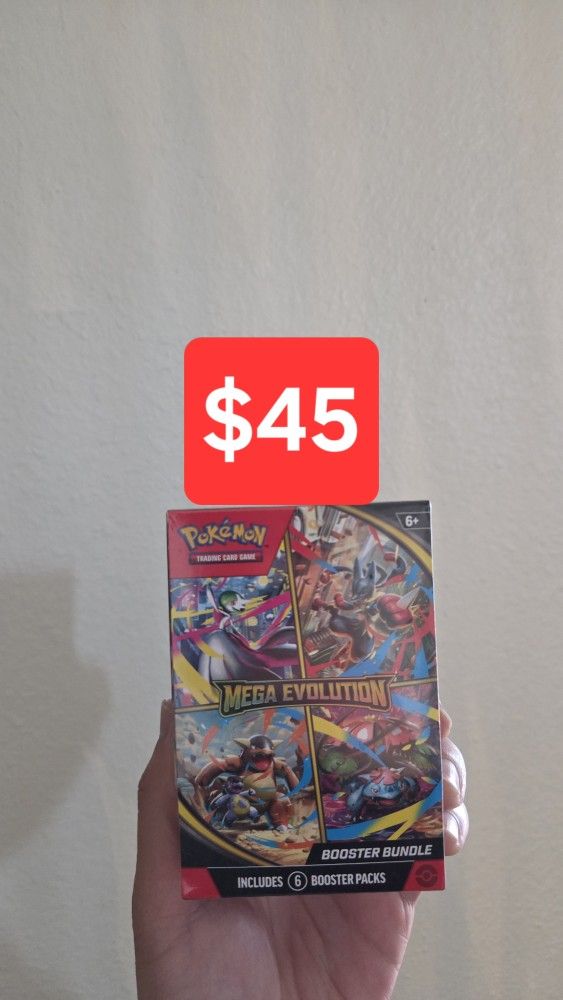 Mega Evolutions Booster Bundle