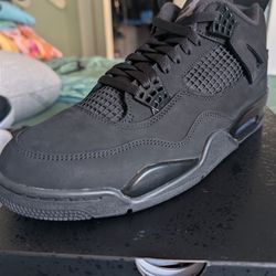 Jordan Retro 4 Black Cat Size 12 