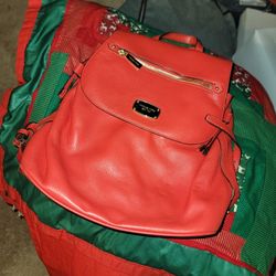Red Michael Kors Bag