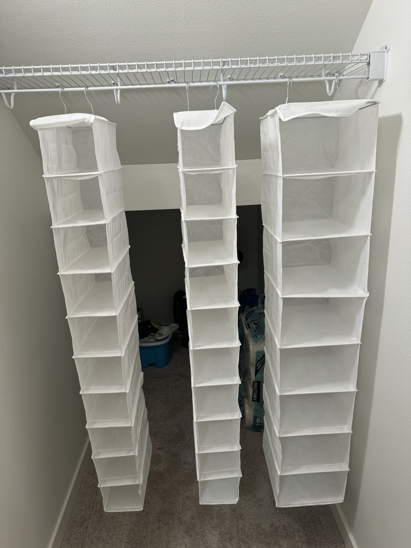 Hanging Shoe Organizers for Closets