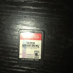 Super smash bros ultimate Nintendo game
