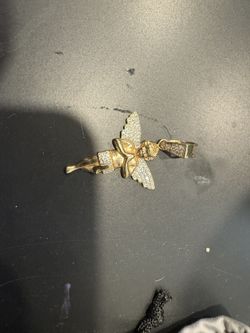 14k Angel Pendant