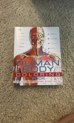DK Human Body Coloring Book/ Anatomy Study Guide