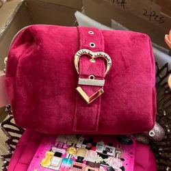 Brand new juicy couture velvet make up bag
