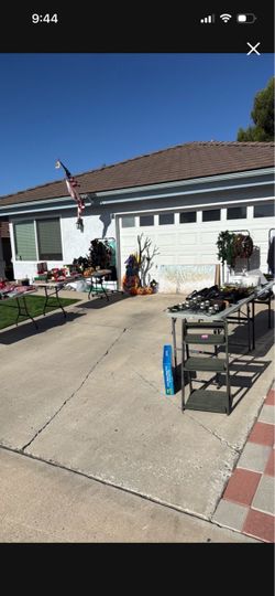 Garage sale today 8-12