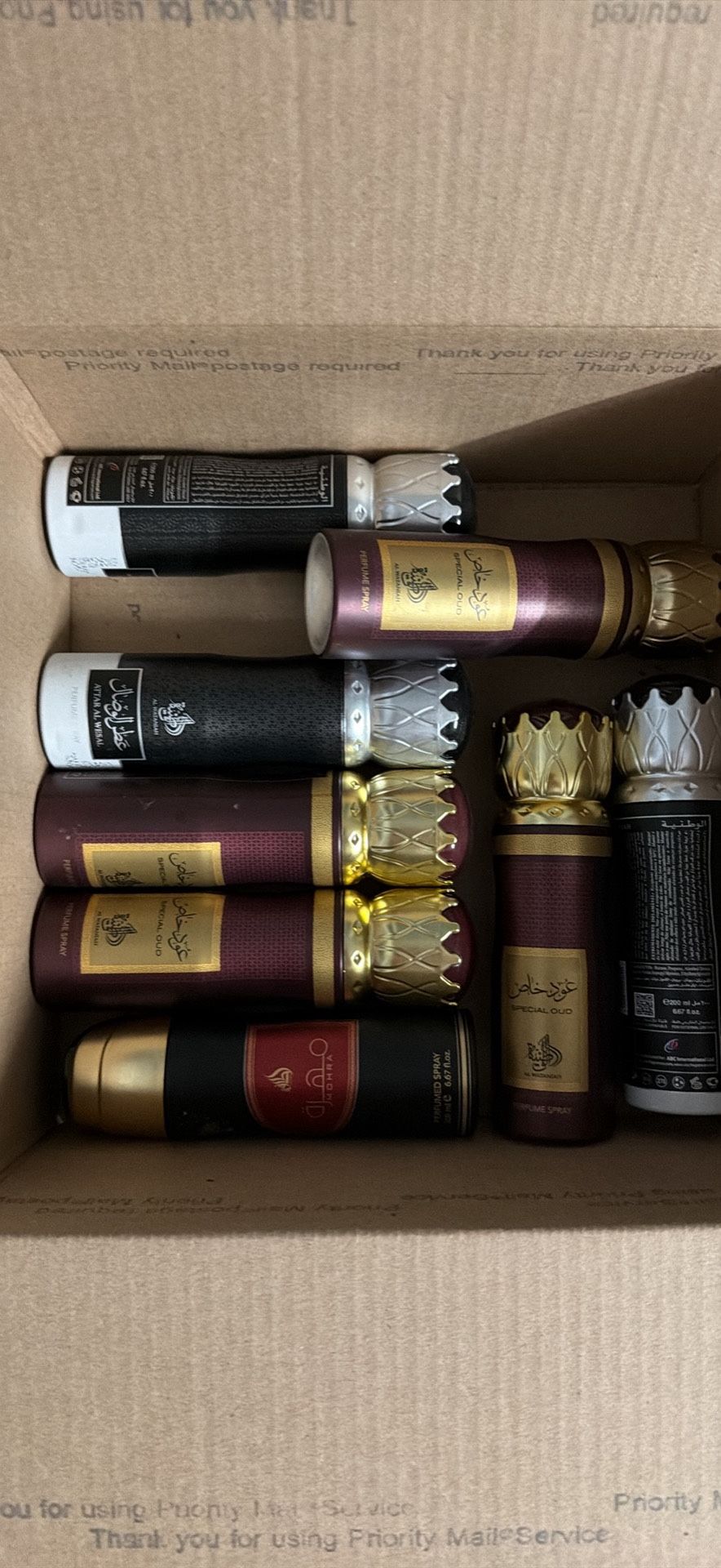 Oud Body Sprays Unisex Bundle From UAE