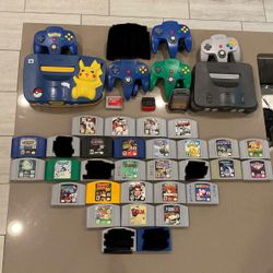 N64 nintendo 64 systems games