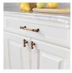 Champagne Bronze Cabinet Handles, 20 Pack 3.75”