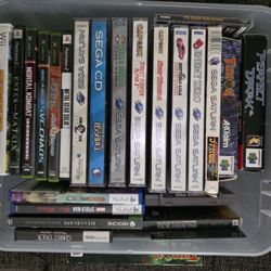 Games On Sega Saturn, Sega CD,  Nintendo 64 ,ps1, Ps2, Ps5