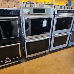 Built In Double Wall Oven 30 Inch Wide Stainless Steel