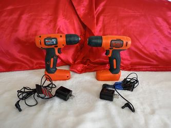 (2 ) BLACK+DECKER Lithium Cordless Power Drill