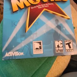 VINTAGE  "THE MOVIES" GAME PC/CD- ROM