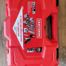 Craftsman 33 Piece Socket Set