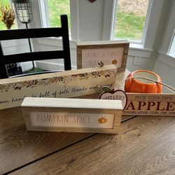 Fall Decor Lot 