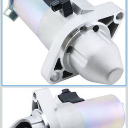 New Starter Replacement for 2002-2006 Honda CRV 2.4L L4 Engine,31200-PPA-0-PPA-A02 31200-PPA-A04 SMU0416 PPA3M  17AA M000T2
