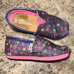 8C Toms Sparkle Shoes