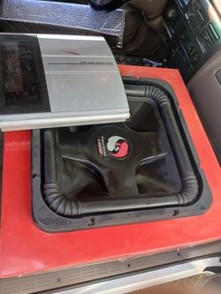 15 Inch Whit Amp 600 Whatt